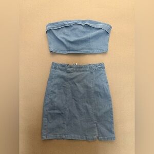 Shein Denim Matching Set